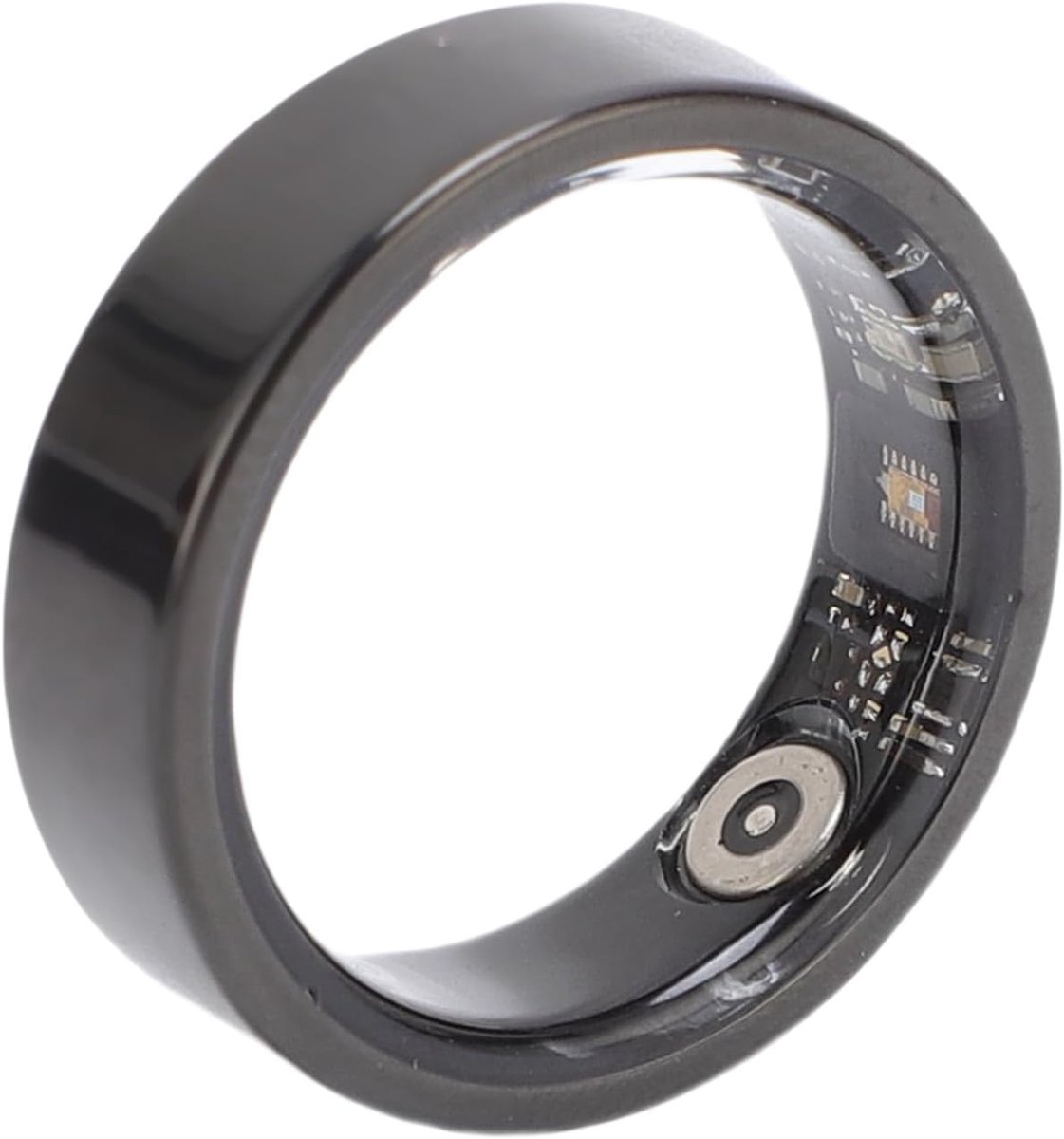SnelShoppen - Smart Ring voor Mannen en Vrouwen, 50m Waterdichte Activiteit Tracker, Fitness Ring met Stappenteller, Remote Control, Maat 21.6mm, Gezo