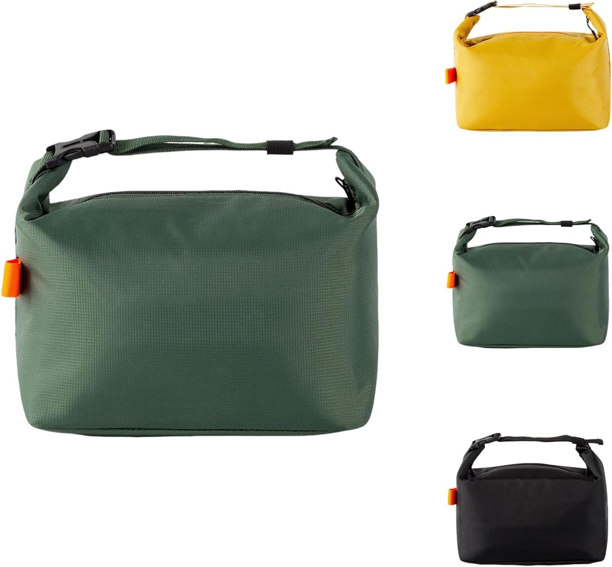 SnelShoppen - Isolerende Lunchtas - Dikke Thermos Lunch Bag - Lekvrij en Ruime Koeltas - Verstelbare Schouderband voor Werk, School, Picknick - Voor V