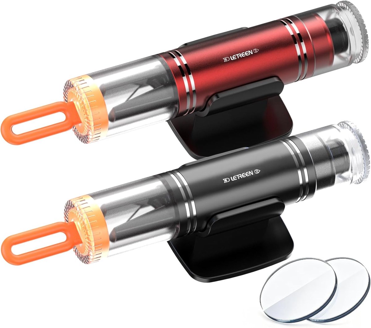 SnelShoppen - 2-in-1 Veiligheidsgereedschap voor in de Auto - Ramenbreker en Gordelsnijder - Emergency Hammer met Testglas - Veiligheidsaccessoires vo