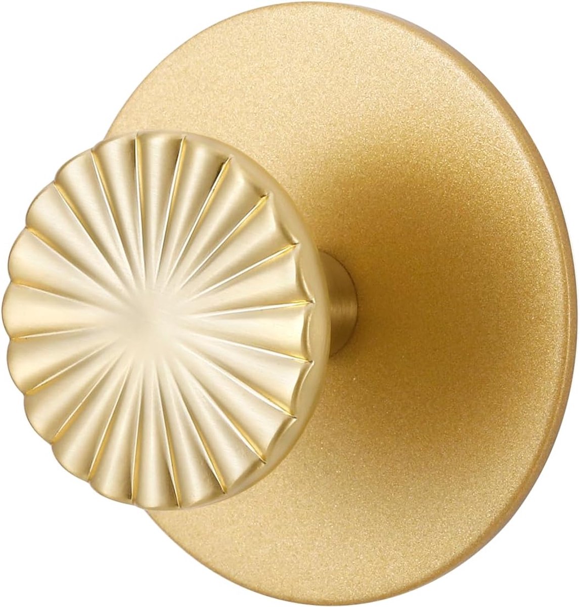 SnelShoppen - 4-delige Zelfklevende Kapstokken - Gouden Wandhaak voor Badjas en Handdoek - Zinklegering - Sterk en Elegant voor Keuken en Badkamer