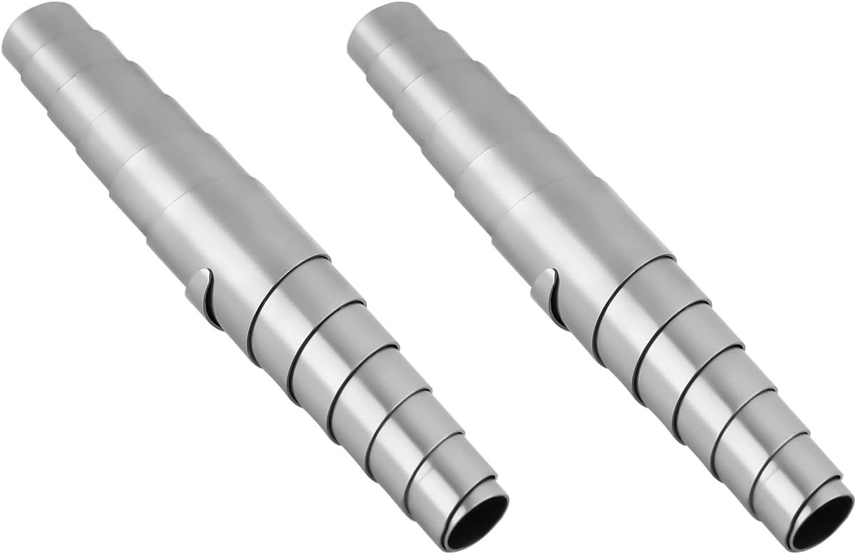 SnelShoppen - Set van 2 Bypass Snoeischaar Vervangingsveren - 6cm Standaard RVS Zware Volumeveren, Tuin Schaar Onderdelen voor Efficiënt Snoeien