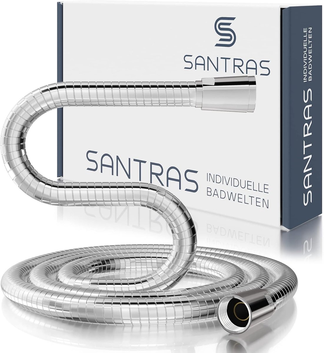 SnelShoppen - PREMIUM Douche Slang 0.5m - RVS Look - Flexibel en Rotatable - Water Besparend - Eenvoudig Te Installeren - Universele Aansluiting 1/2 i