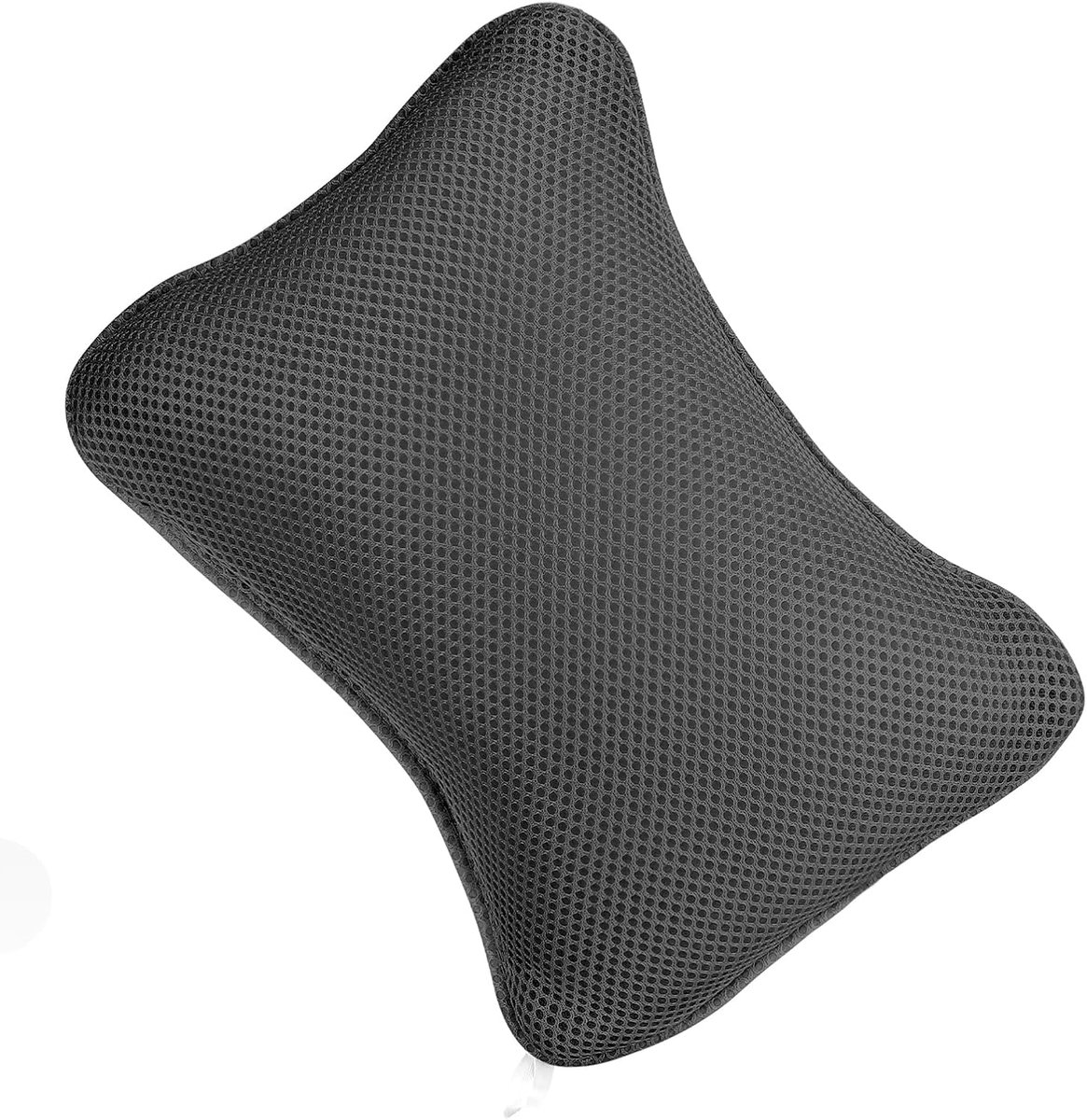 SnelShoppen - Ergonomisch Badkussen met 2 Sterke Zuigcups - Comfortabel Badkussen voor Badkuip - Optimale Nekondersteuning - Luxe Spa Basisuitrusting