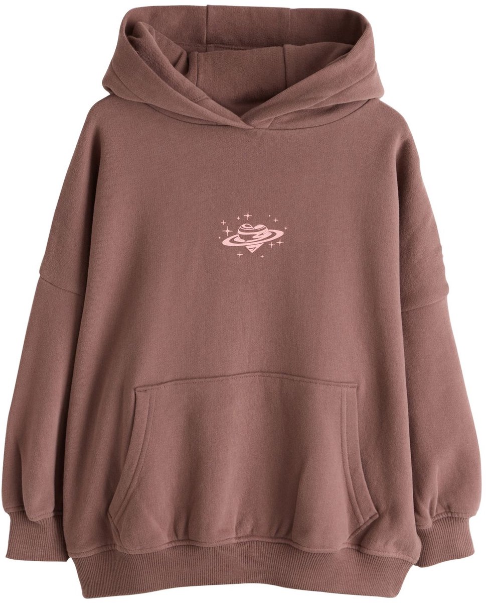 Next - Meisjes - Hoodie - Bruin