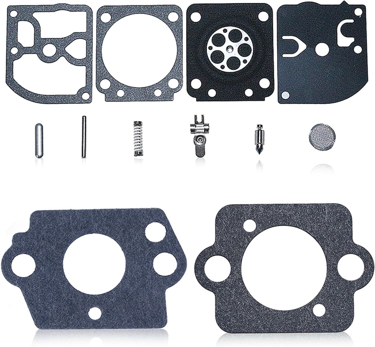 Reparatieset voor carburateur van STIHL kettingzagen 017, 018, MS 170, 180 en 180C - vervangingsonderdelen en carburateurpakking voor optimale prestaties