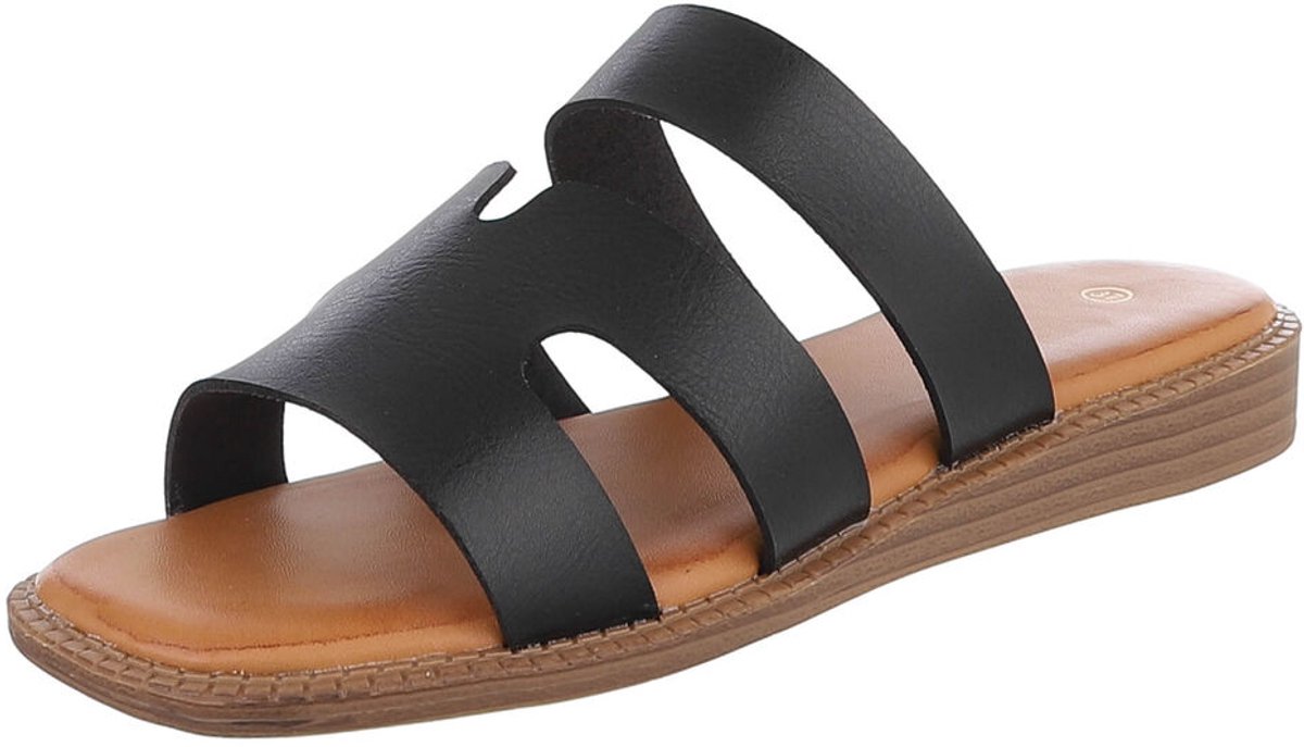 Slipper - Brede bandjes - Dames Mt:40