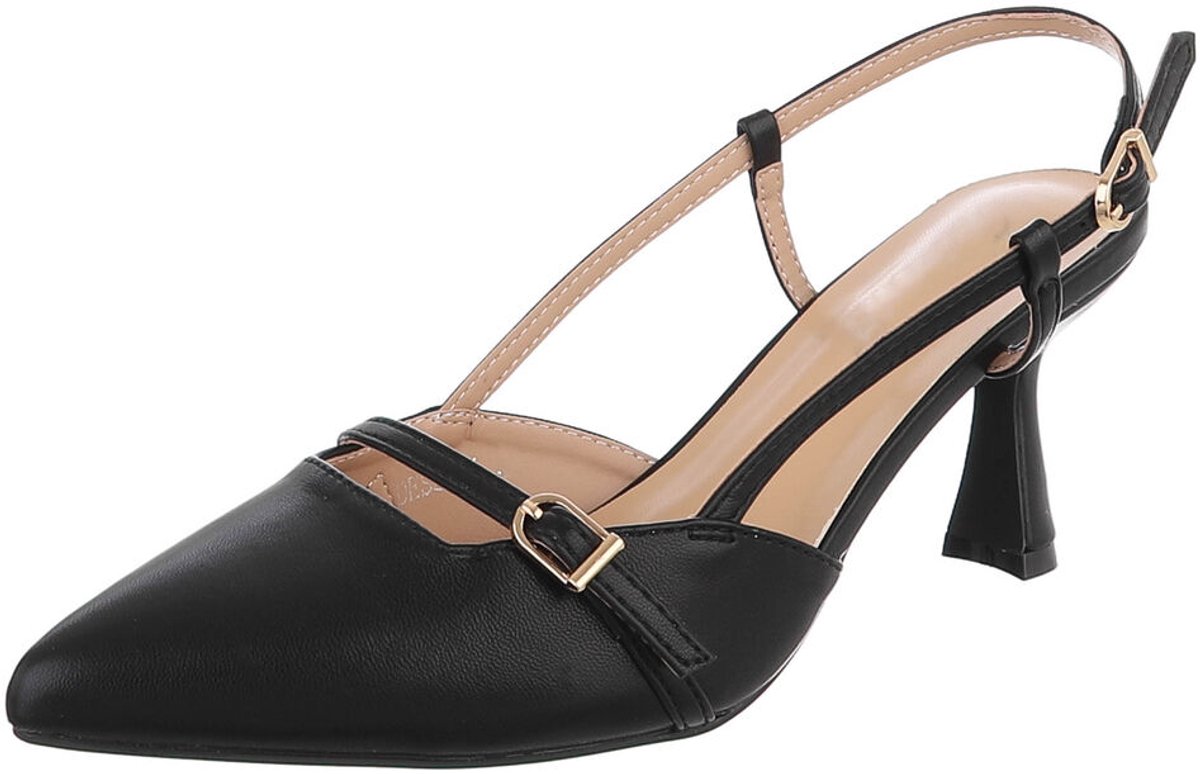 Slingback pumps - puntige neus - dames Mt:41