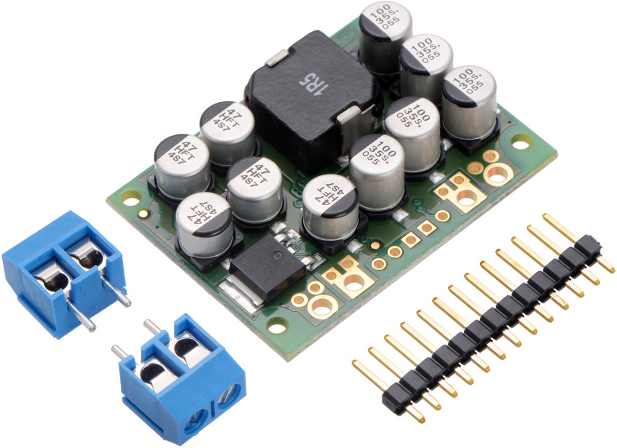7.5V, 15A Step-Down Voltage Regulator D24V150F7 Pololu 2883
