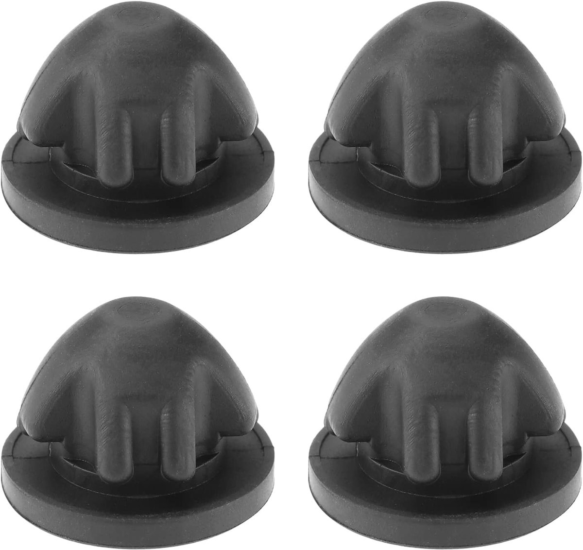 SnelShoppen - 4Pcs Motorcover Grommets Vervangingen 11127614138 Voor BMW 1 2 3 4 5 6 7 8 Series & MINI F56 F55 Rubber Montage Grommet