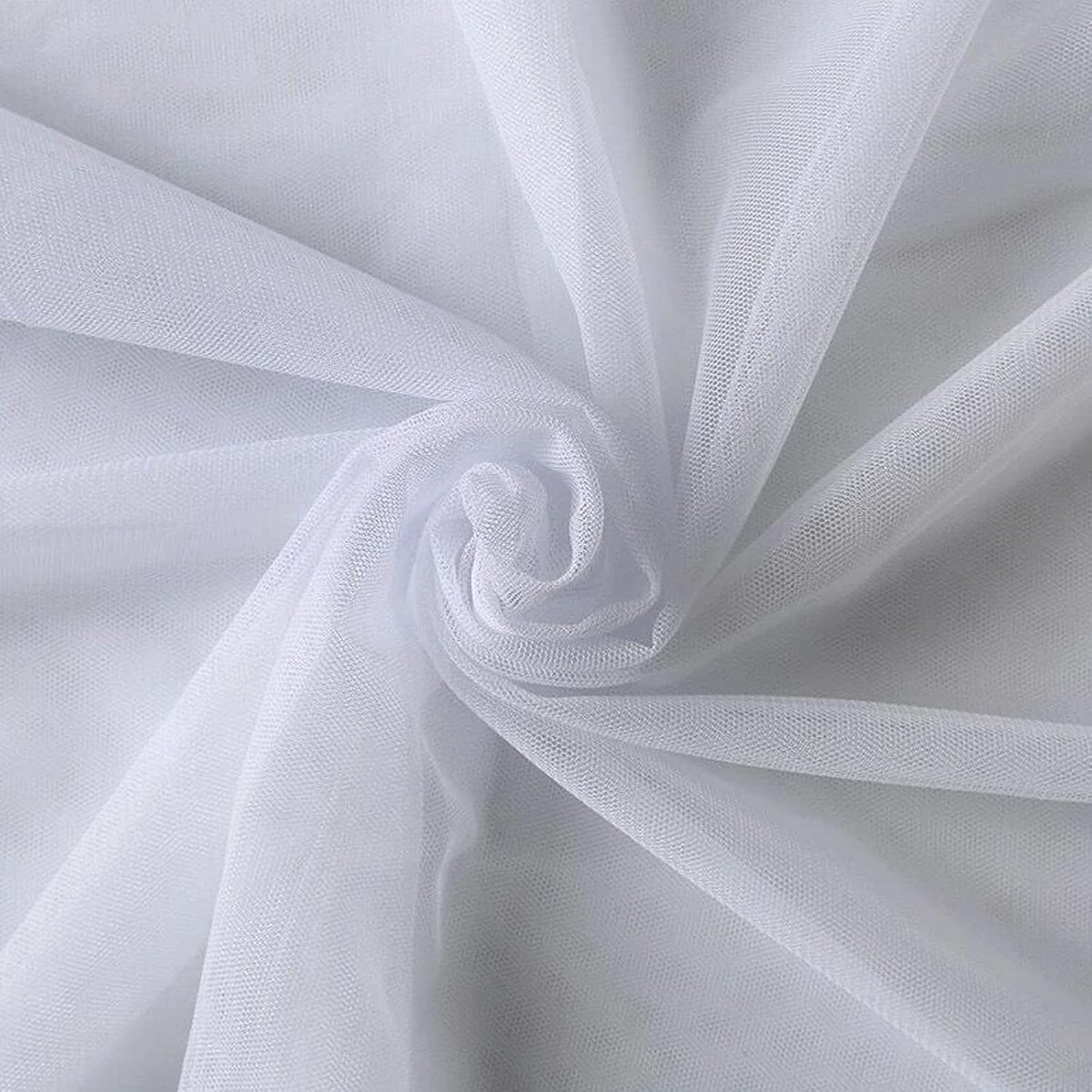 SnelShoppen - Insectennet voor Groenten en Planten, Tunnel voor Tuin, 1.6 m x 6 m, Wit, Beschermend Net voor Bloemen, Fruit en Groenten