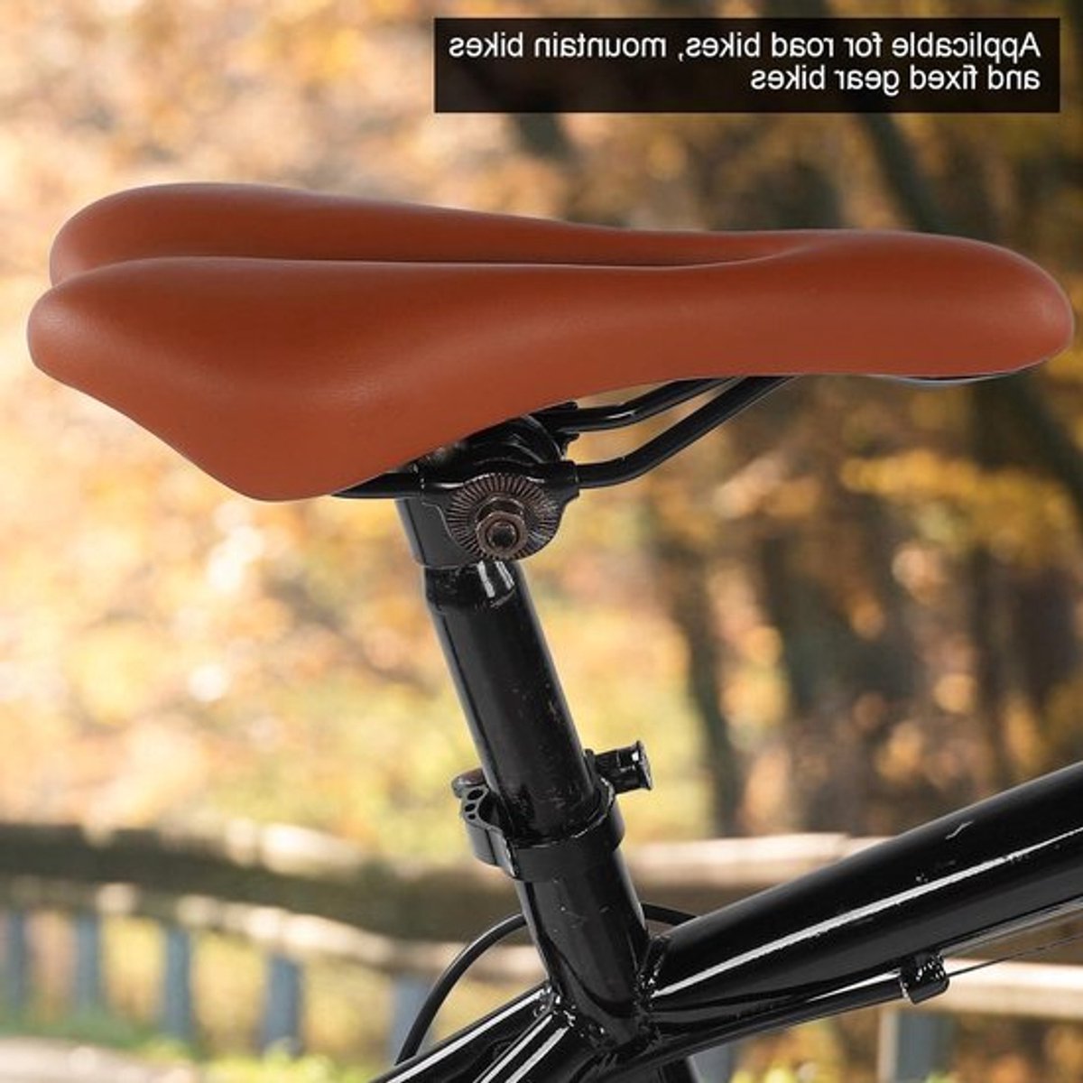 Fietszadel Dikker - Schokbestendig - Fietskussen - Voor
