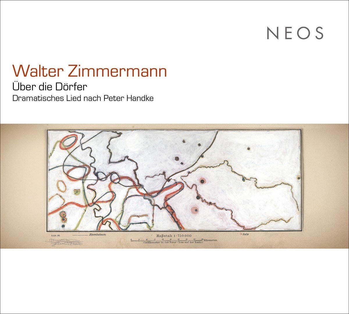 Gudrun Ebel, Barry Hanner & Karl-Heinz Thiemann - Walter Zimmermann: Über Die Dörfer, Dramatisches Lied Nach Peter Handke (CD)