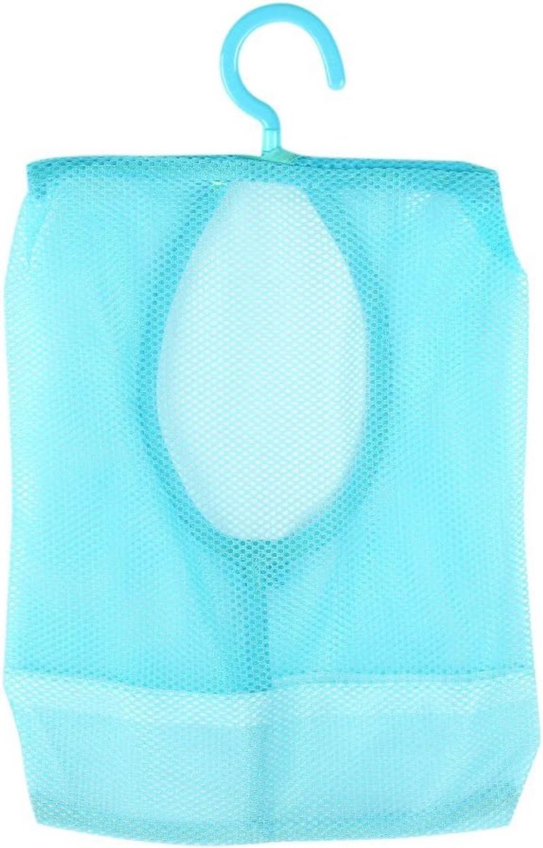 SnelShoppen - Hanging Mesh Storage Bag Multifunctionele Badkamer Organizer - Opbergmand voor Sokken, Ondergoed, Cosmetica, Shampoo - Ideaal voor Campi