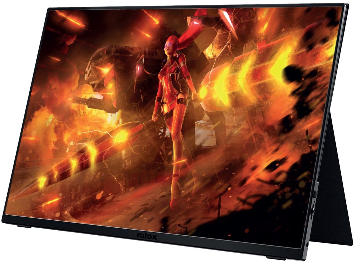 Nilox MONITOR 16 1 PORTATIL GAMING 120HZ computer monitor 40,9 cm (16.1") 1920 x 1080 Pixels Full HD LED