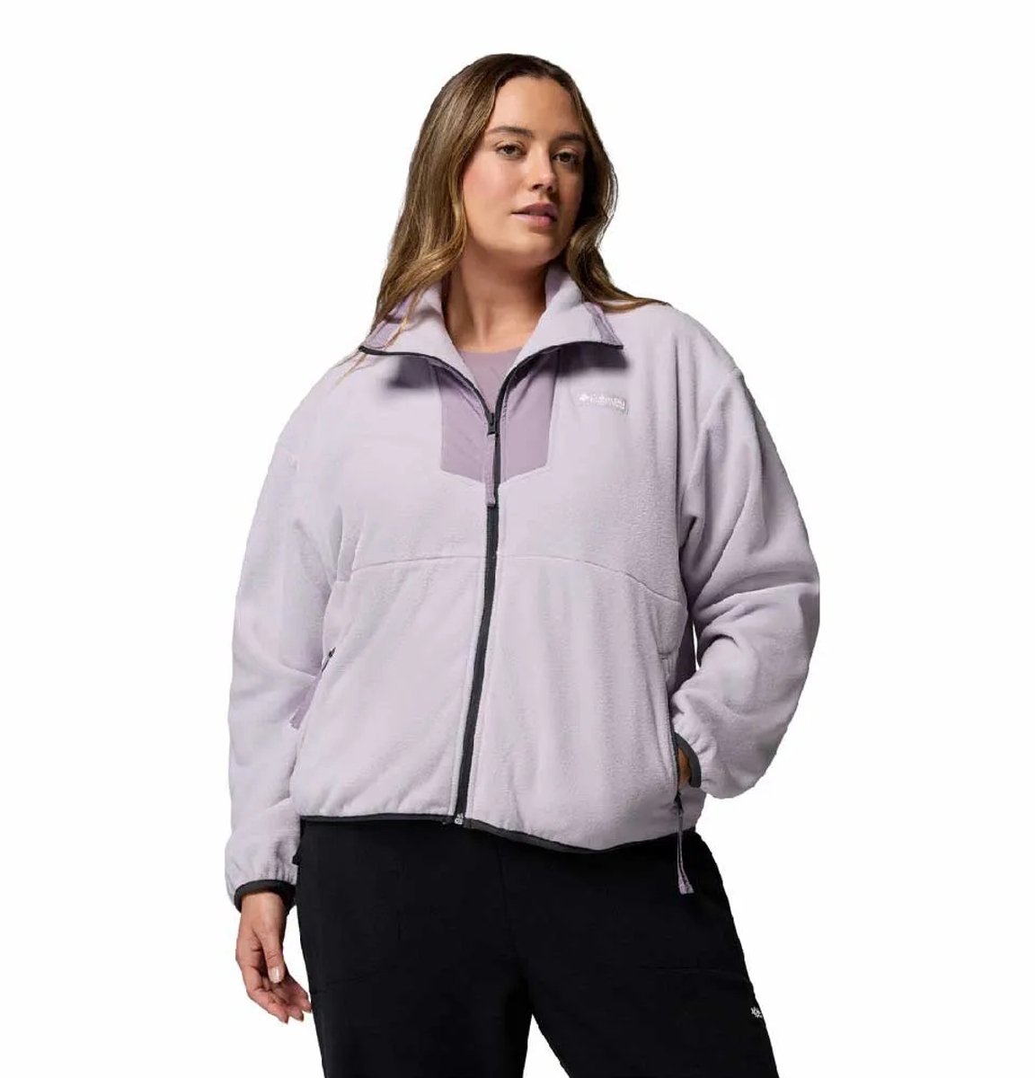 Columbia Sequoia Grove™ Fleece Met Volledige Rits Paars XS Vrouw