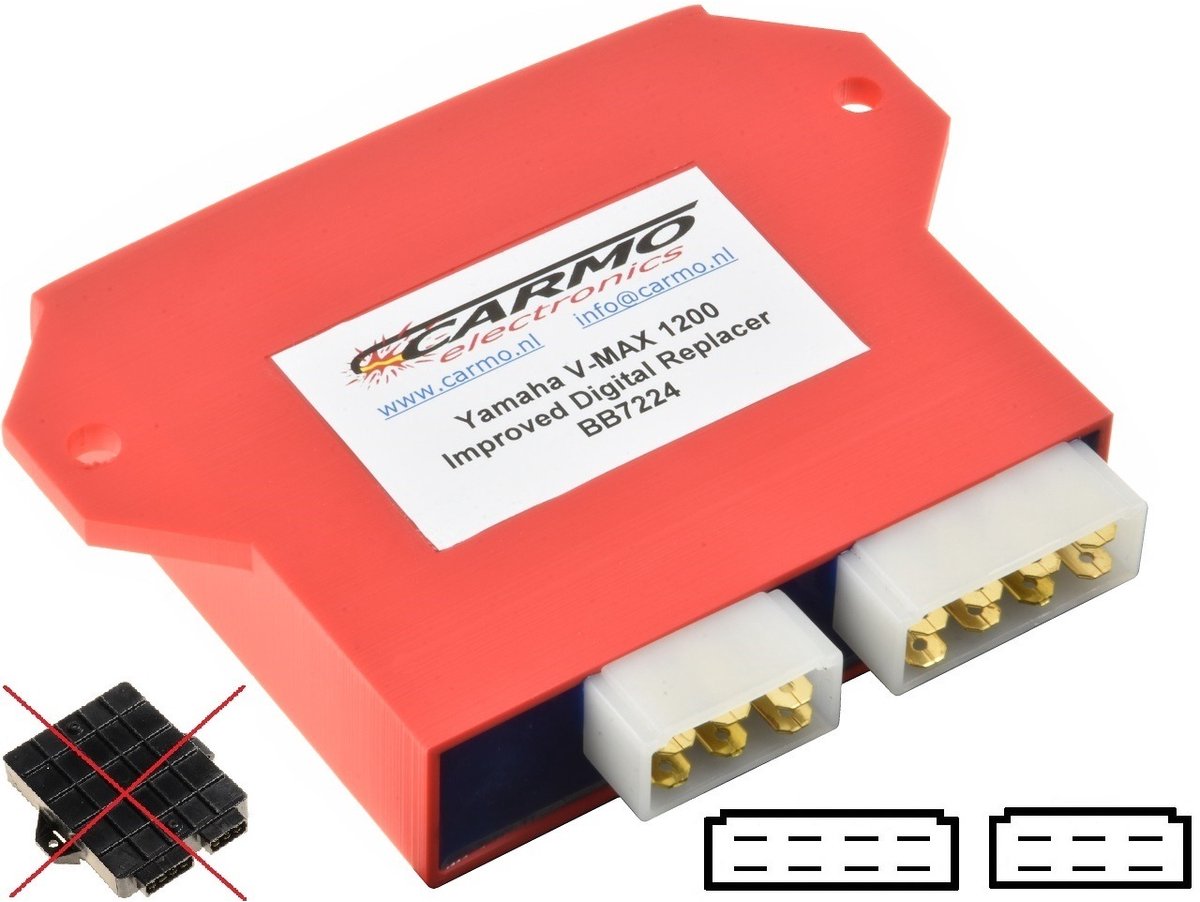 Carmo CARI-YA-VMAX-1200-BB7224-3LR-11-3LR-12 Yamaha VMax 1200 -
