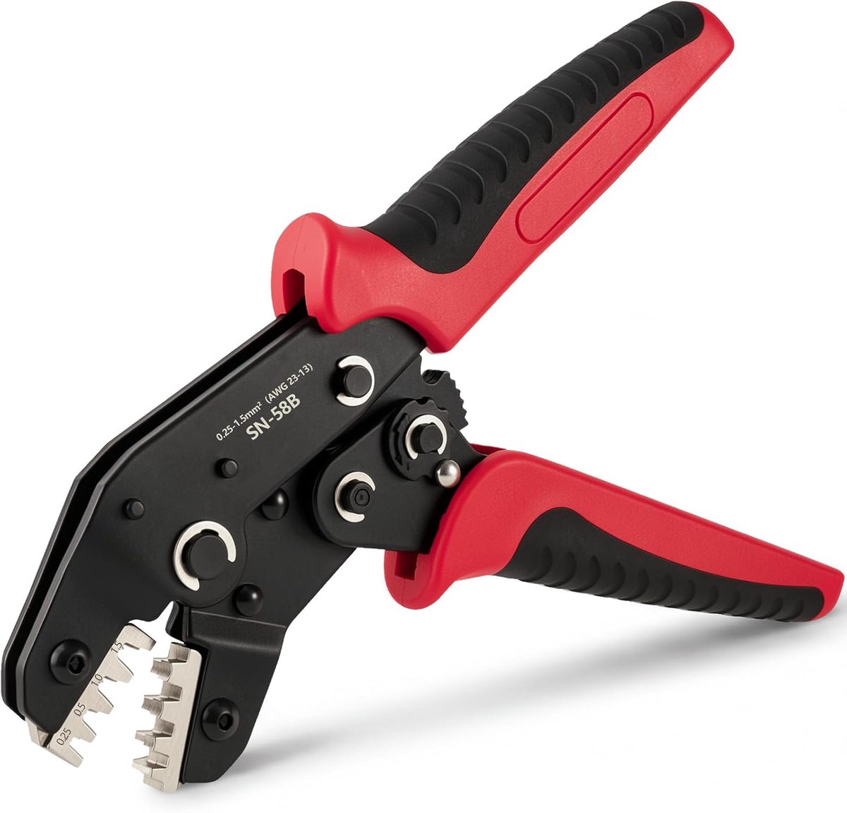 Krimptang, 0,25-1,5 mm² (AWG24-16), krimptang, krimptang - Ideaal voor elektrische werkzaamheden en - ShopVlot