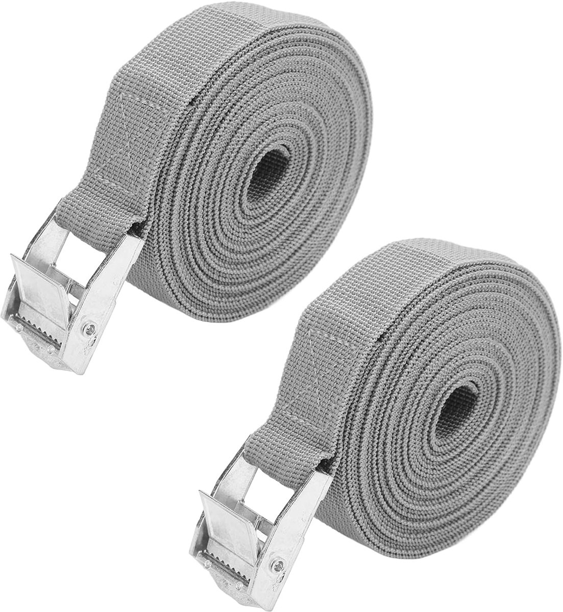 2 Pcs Ratchet Straps, Zinc Alloy, Lashing Straps, Powerful Lashing Straps, Cargo Lashing Straps for Trucks, Car - ShopVlot