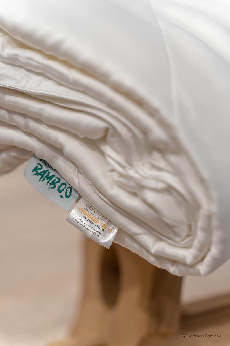 Winter duvet - 200x200 cm - 100% Organic Bamboo - Warm and Breathable - Temperature regulating - Hypoallergenic - ShopVlot