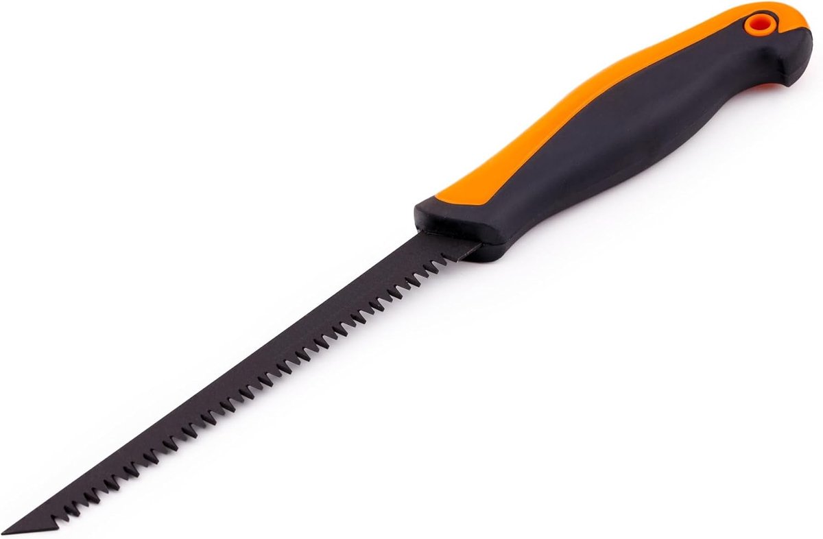 Handzaag voor gipsplaten 150 mm - Veerkrachtig staal - 7 tanden per inch - Ideaal voor nauwkeurig snijden - ShopVlot