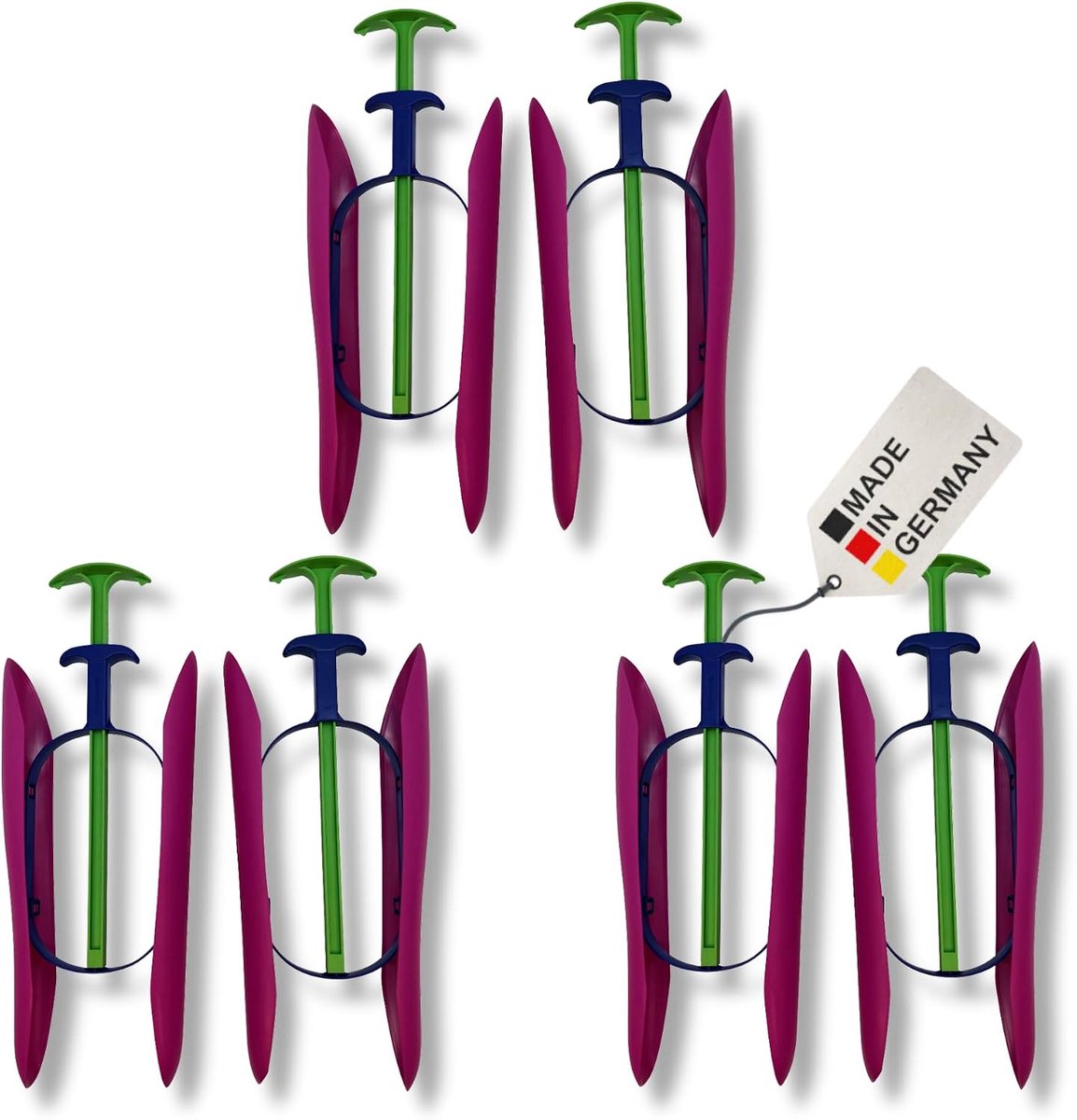 Boot shaper set van 3 paar - 35 cm - met Sensomatic veerelement - ideale boot tensioner - ShopVlot