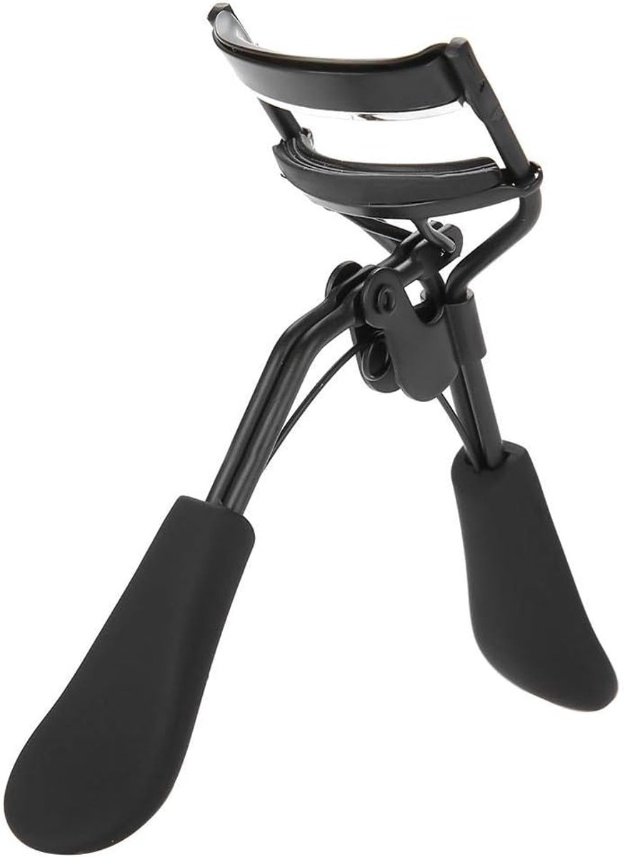 Wimperkruller ergonomisch - roestvrij staal - zwart - langdurige krullen - ShopVlot