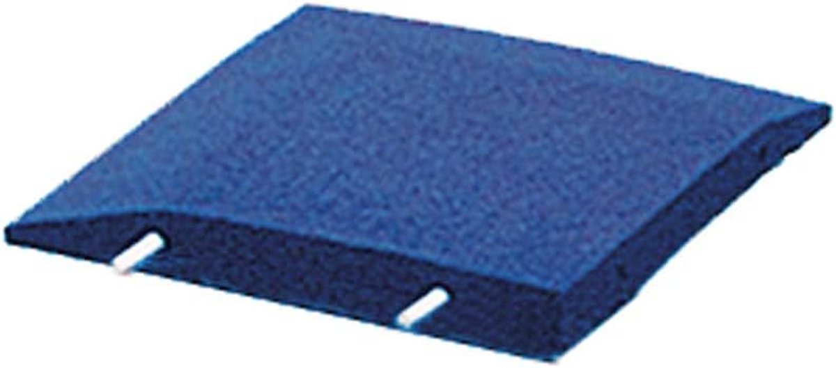 Rubber edge for playground and sandbox - L-shaped closing edge (blue, corner piece) - ShopVlot