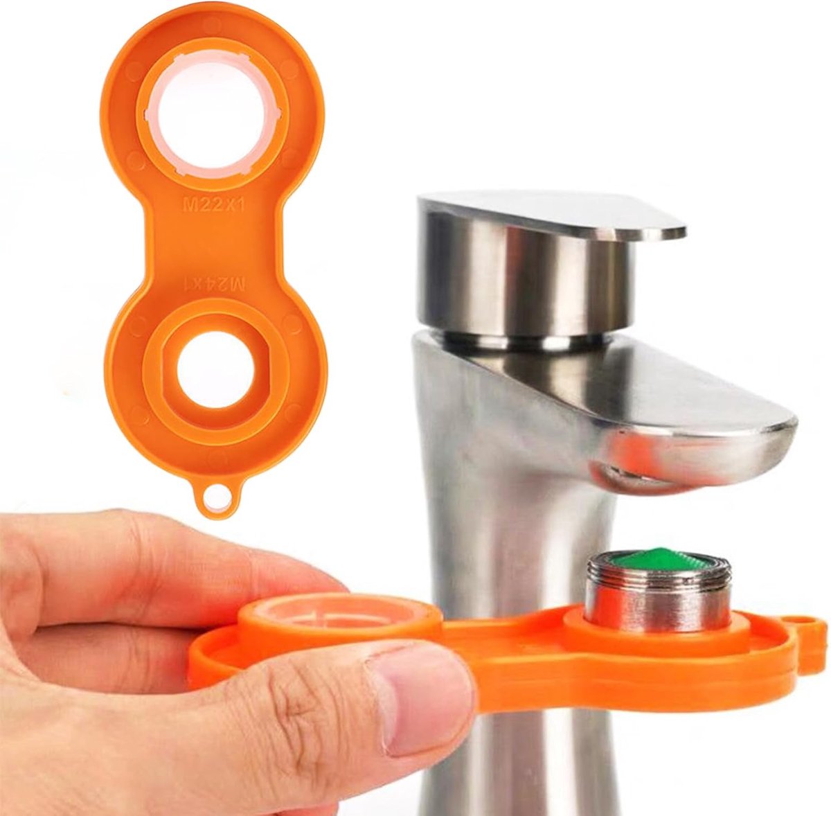Universal water tap, ventilation key, 1 piece, ventilation wrench with 4 sizes (M20, M22, M24, M28), wrench - ShopVlot
