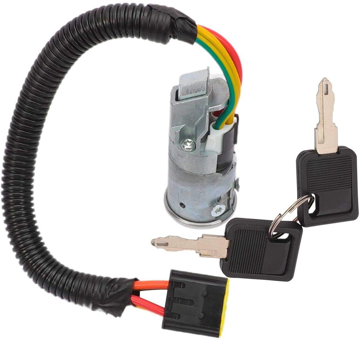 Neiman Steering Wheel Lock Starter Switch with Double Keys Compatible for Renault Thalia Twingo Clio II Scenic I - ShopVlot