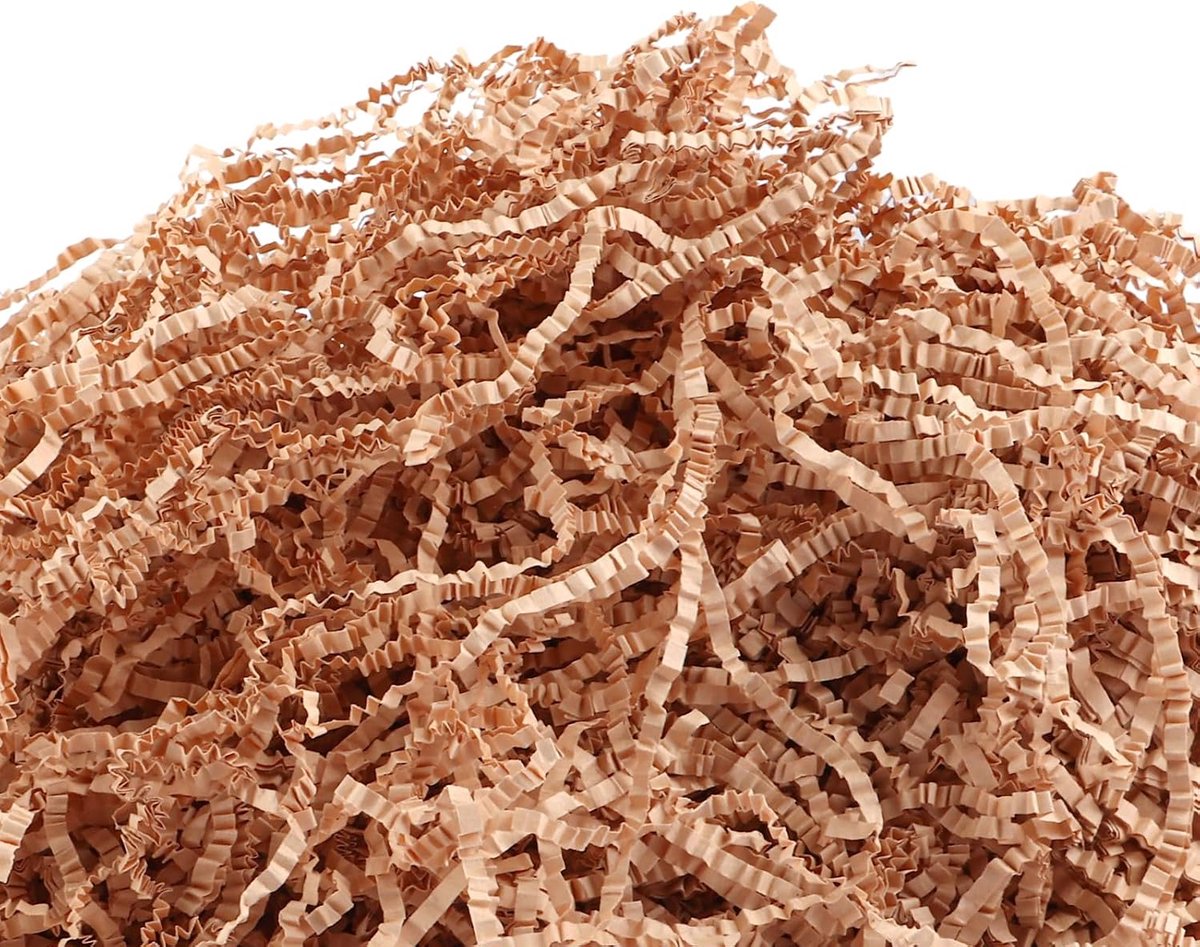 STARVAST 2 kg versnipperd kraftpapier voor geschenkdoos, decoratie en bescherming, verpakkingsmateriaal en accessoires - ShopVlot