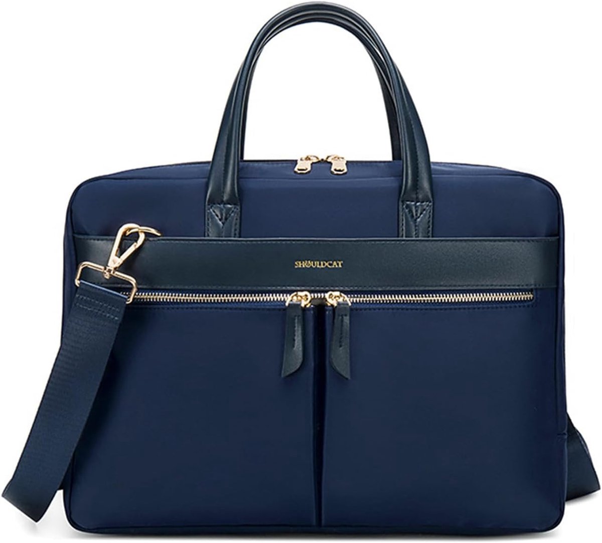Laptoptas 15-16 inch - lichtgewicht schoudertas - veel compartimenten - ideaal voor werk - ShopVlot