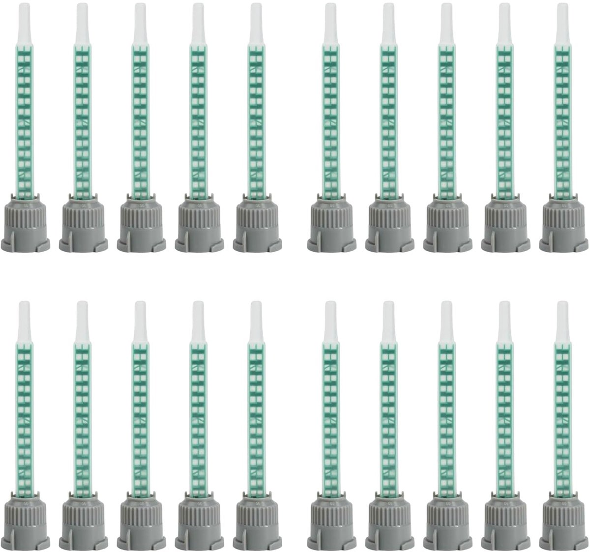 Mixnozzles voor 2-component epoxy - 20 stuks - statisch - perfecte mengverhouding voor sterke hechting - ShopVlot
