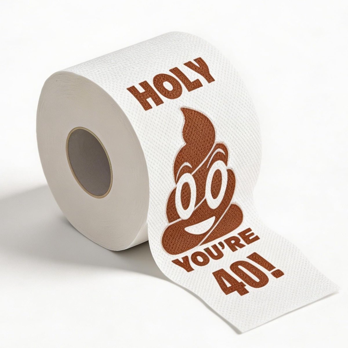 Grappig toiletpapier voor 40e verjaardag, unieke decoratie, verjaardagscadeau voor hem en haar, feestelijke verrassing