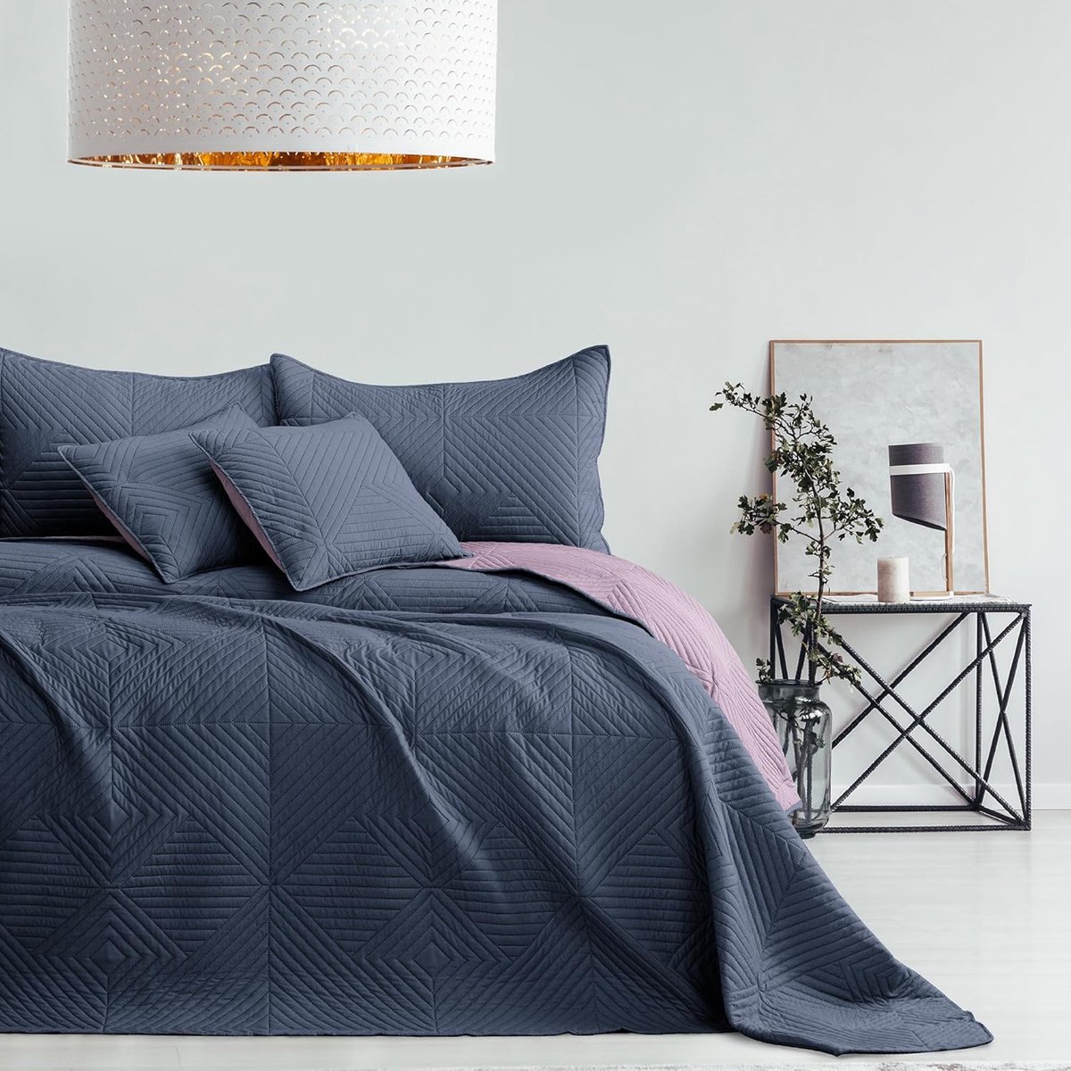 Bedsprei 220x240 - dubbelzijdig - polyester - perfect voor elk interieur - ShopVlot