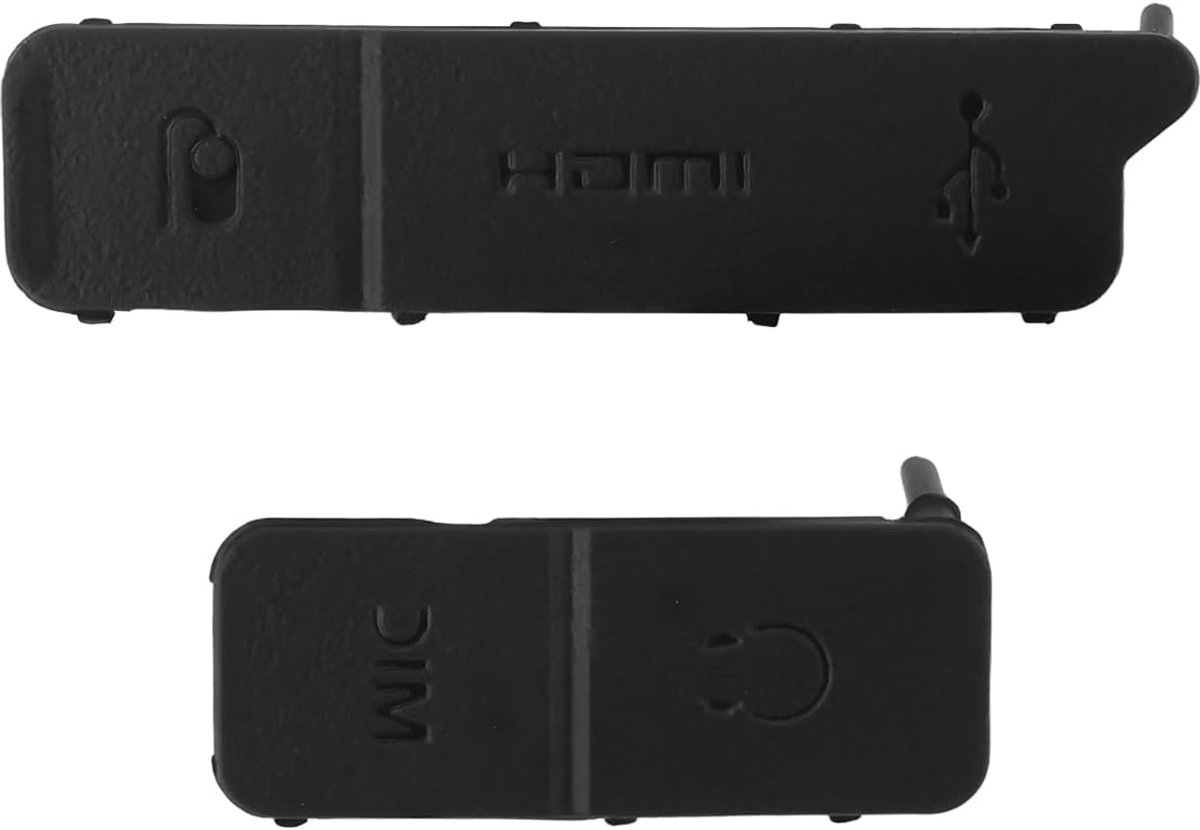 Camera port cover USB MIC HDMI - rubber - compatibel met Nikon Z5 Z6 Z7 Z6 II Z7 II - bescherming van poorten - ShopVlot