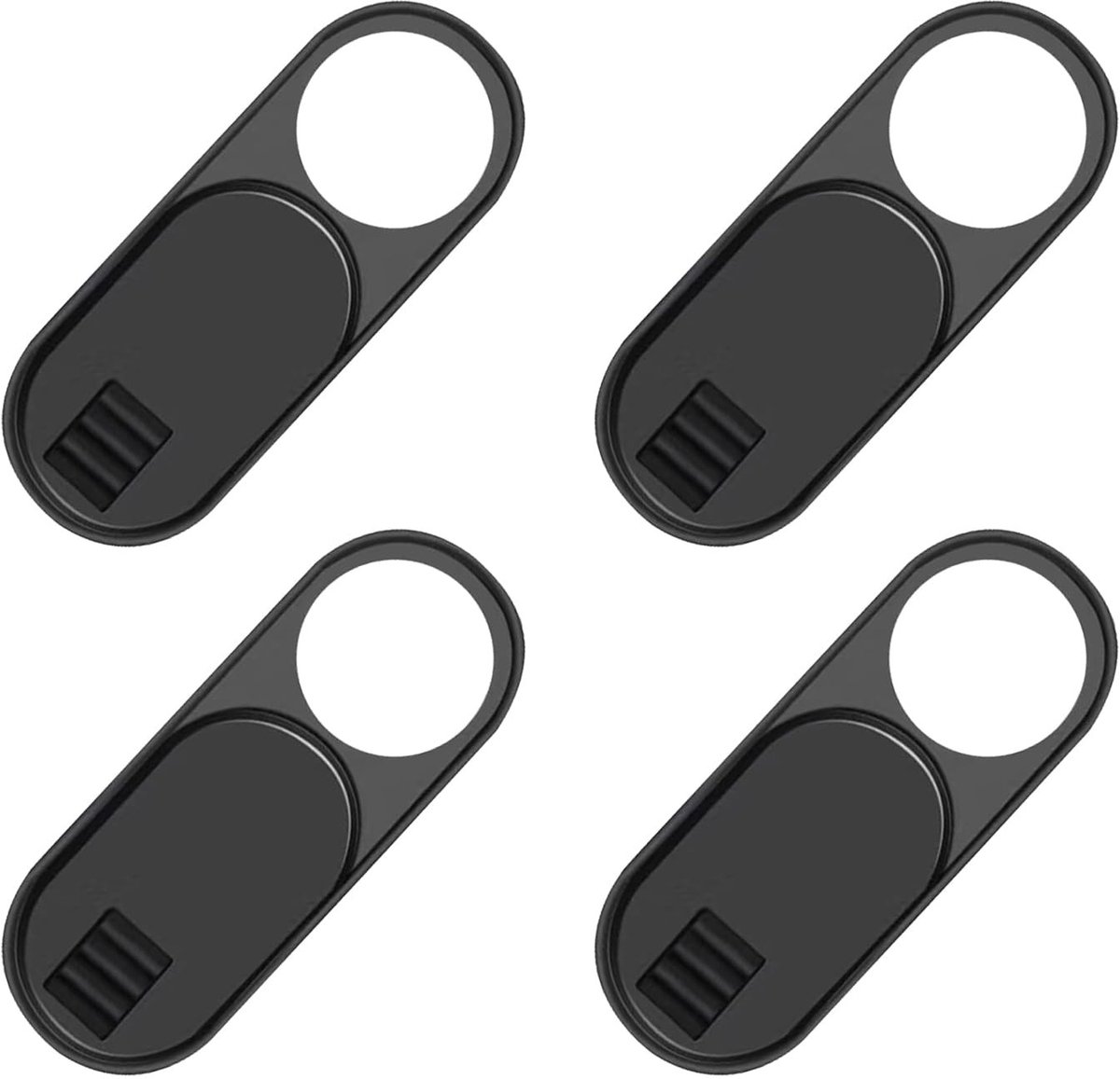Solidchoice - Set van 4 Webcam Covers voor Privacybescherming
