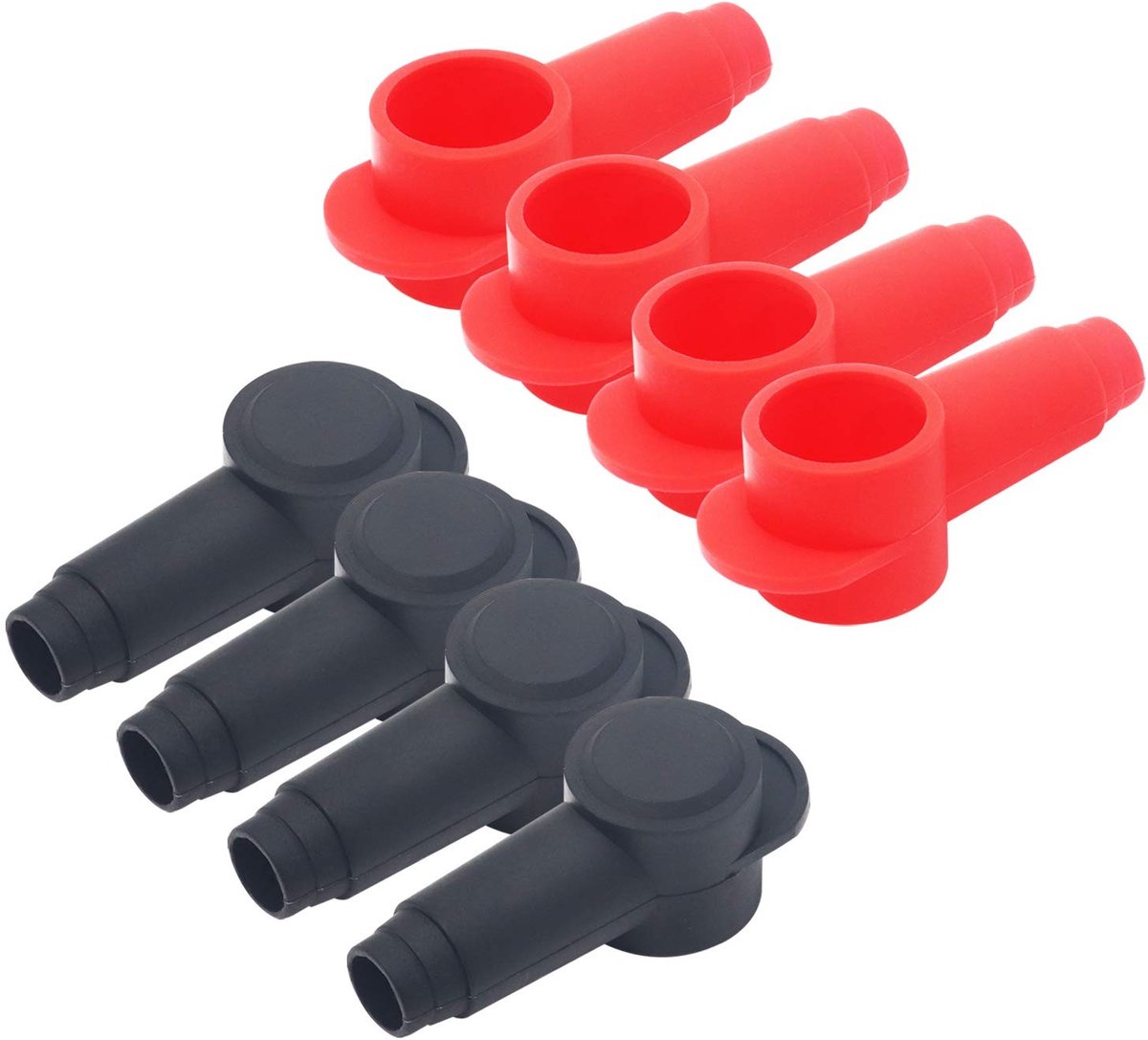 Solidchoice - Set van 8 Silicone Terminal Caps voor Accu en Terminal Blokken