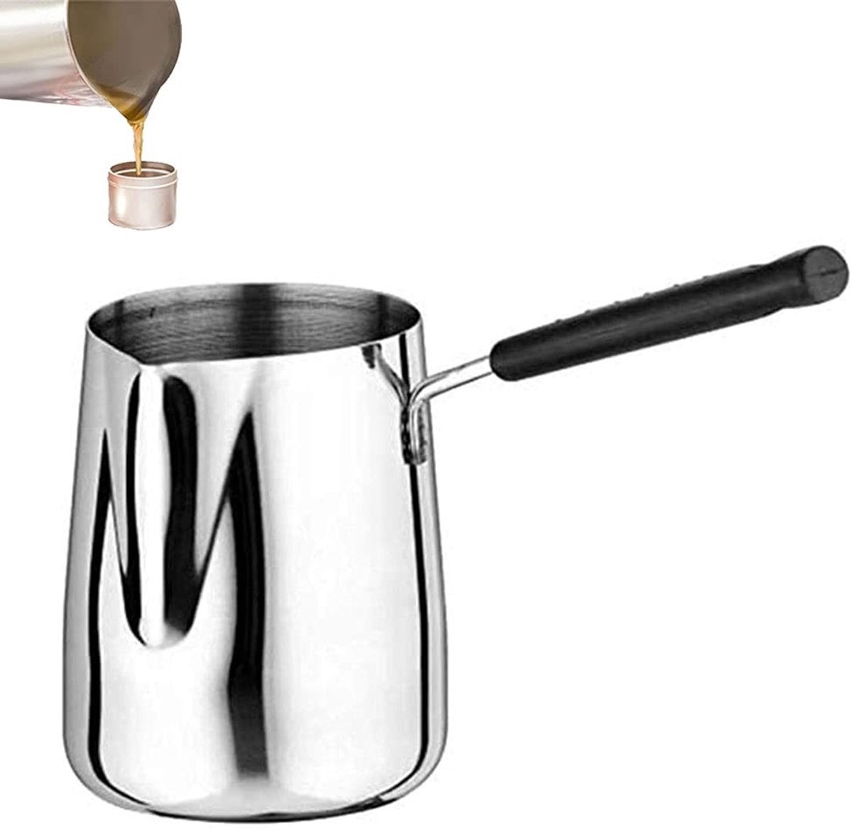 Solidchoice - RVS Melkopschuimer voor Koffie en Latte Art