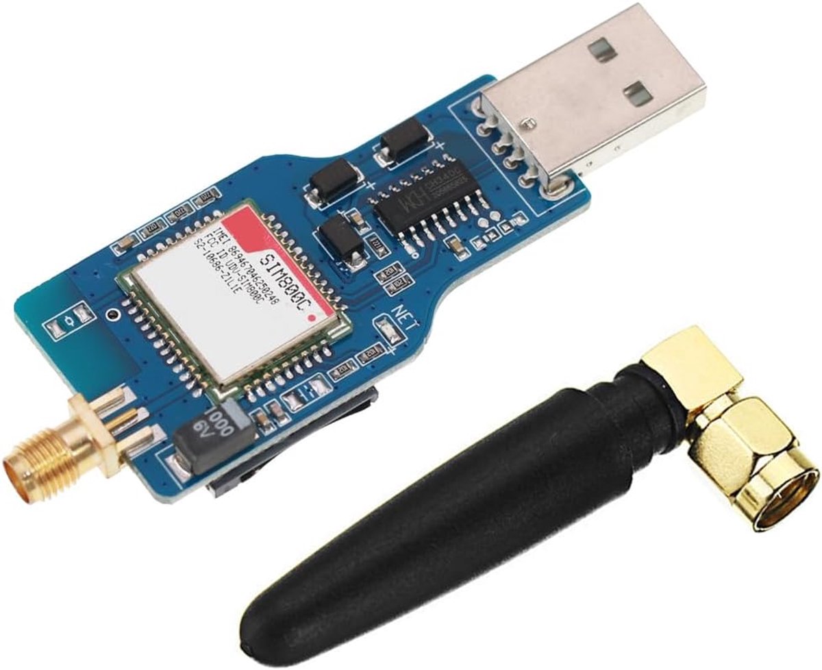 GSM GPRS module SIM800C - USB naar seriële poort - draadloze functie - ideaal voor industriële toepassingen - ShopVlot