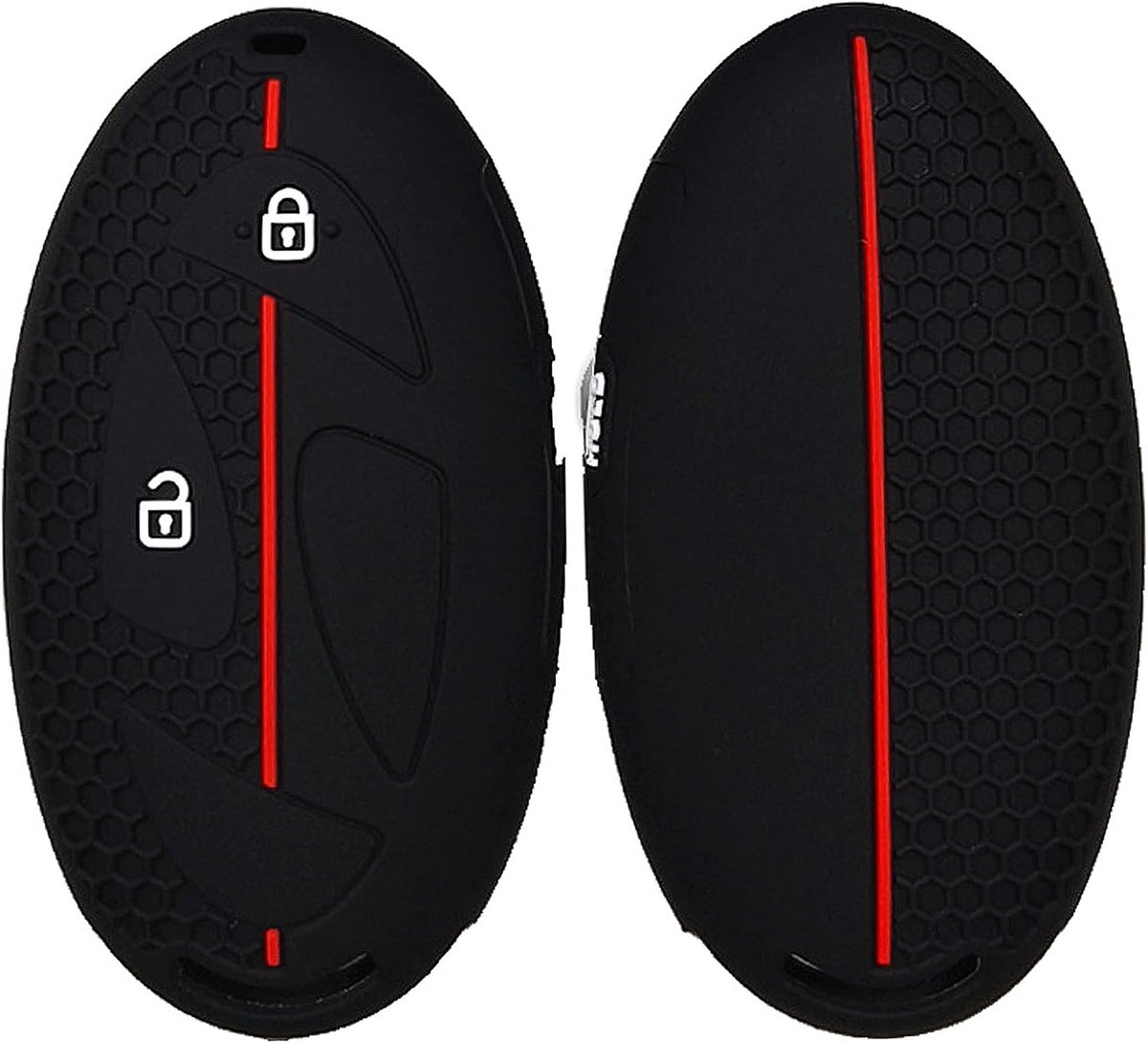 Silicone sleutelhoes Hyundai Tucson NX4 - hoogwaardig rubber - 5-7 knoppen - beschermt uw autosleutel - ShopVlot