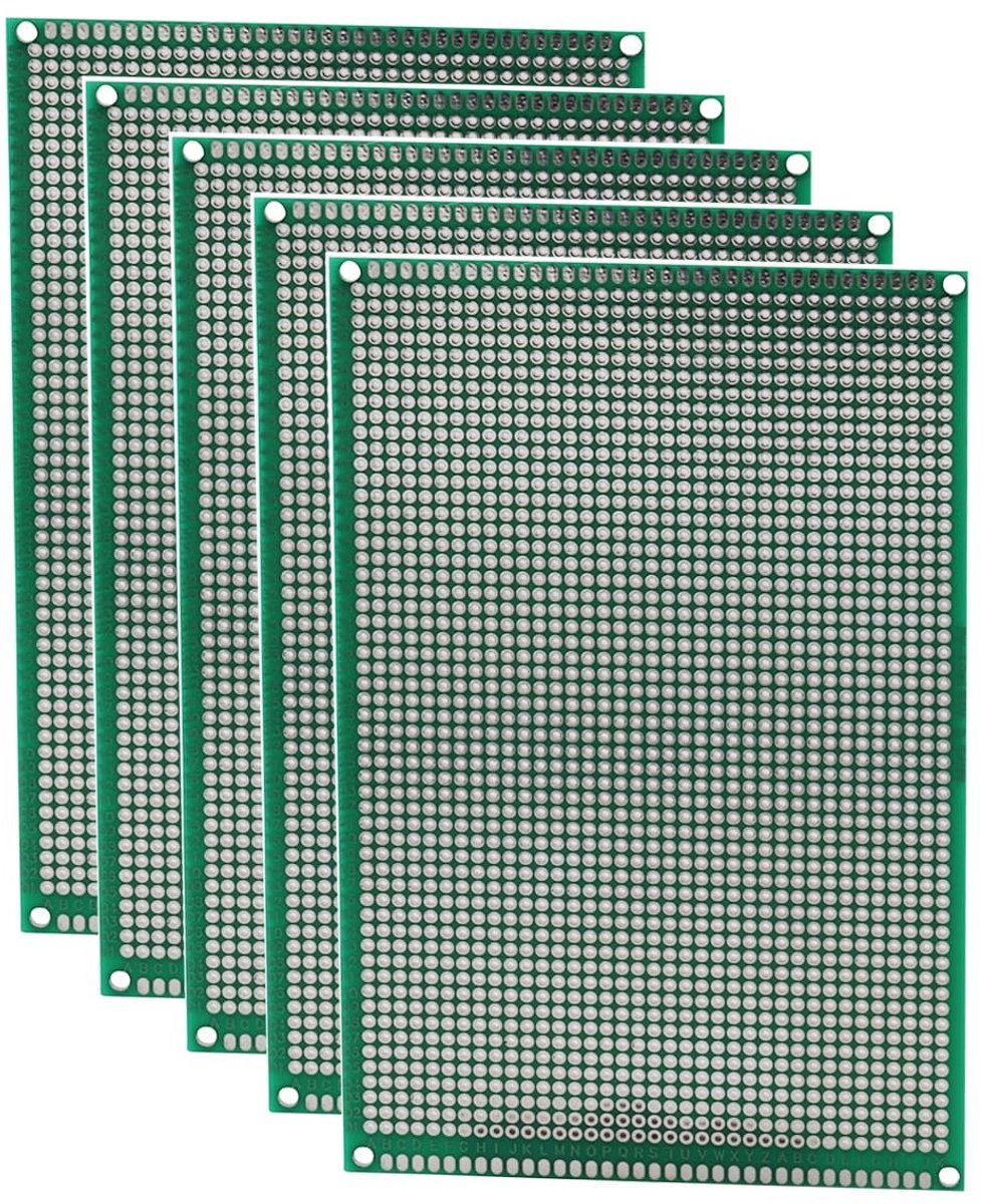 Solidchoice - Universele Dubbelzijdige Boards - 10x15cm Prototype Kits (5 Stuks)