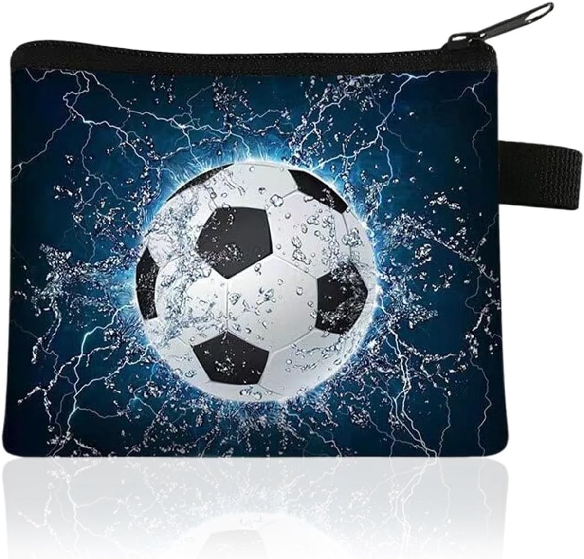 Kinderportemonnee - Voetbalstijl - Gepersonaliseerd mini-wallet - Ideaal voor jongens van 12 jaar - ShopVlot