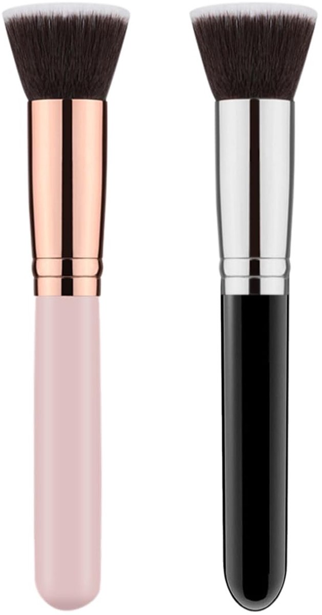 Solidchoice - Set van 2 Make-up Brushes voor Perfecte Aanbreng