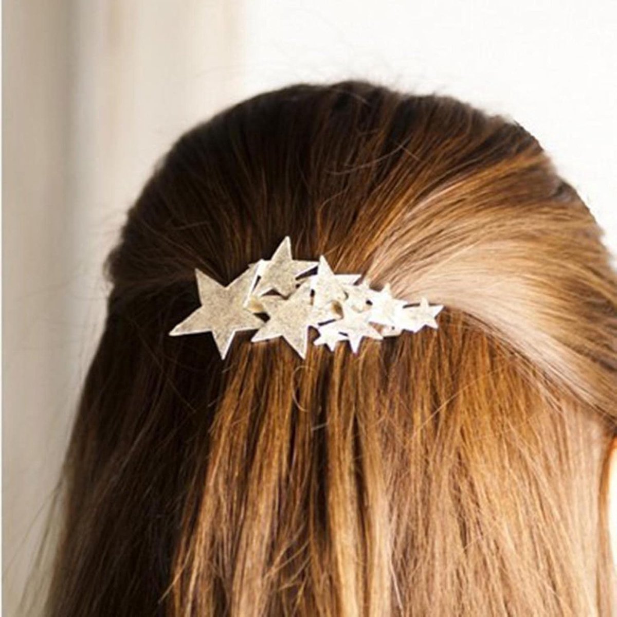 Haarspeld sterren vintage - gouden ster - decoratieve haaraccessoires - voor vrouwen en meisjes - ShopVlot