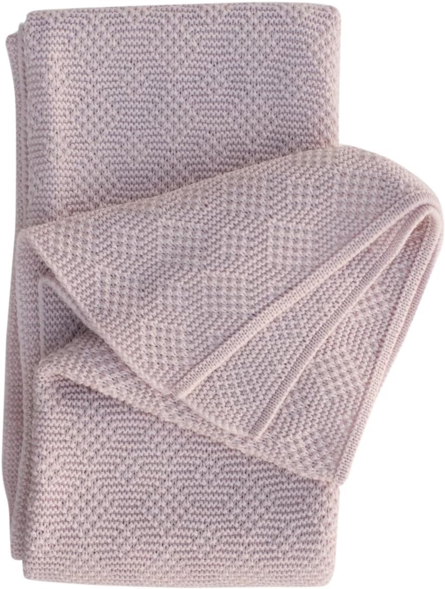 Babydeken 100x75 cm - 100% superfijne merinowol - mulesingvrij - comfortabel en temperatuurregulerend - ShopVlot