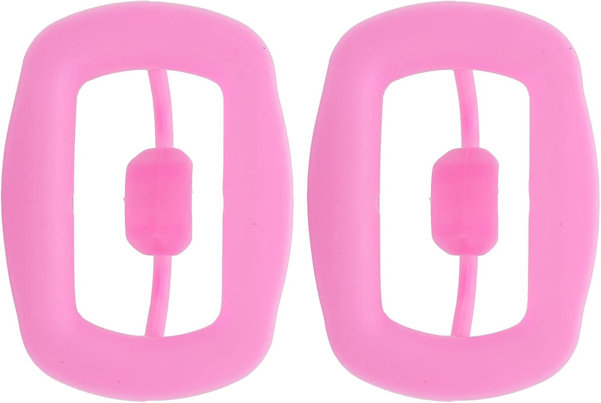 Silicone wangretainer 2-pack - herbruikbaar - roze - handig voor mondinspectie - ShopVlot