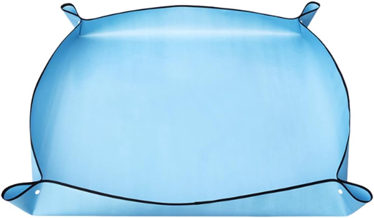 Plantenmat 100 x 100 cm - waterdicht - opvouwbaar - ideaal voor verpotten - ShopVlot