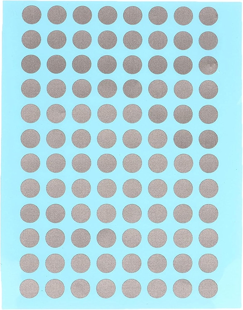 96 stuks 6 mm ronde geleidende pads voor herstel van afstandsbediening en controller toetsen, ideaal voor reparatie en vervanging