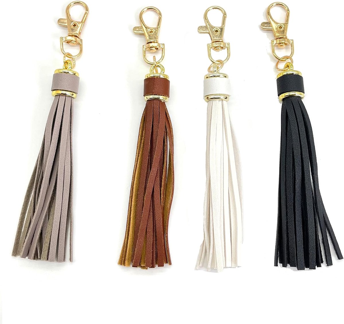 Tassels Sleutelhanger - PU Leer - DIY Ambachten - Voor Mobiele Telefoon en Tassen - ShopVlot