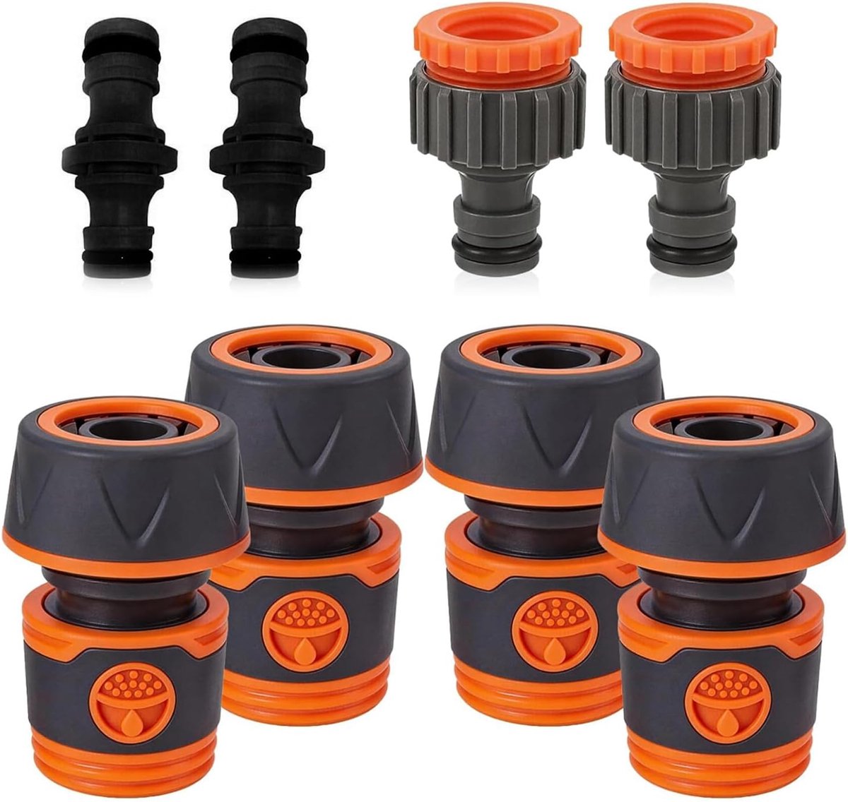 Slangverbinders 3/4 inch - Tuinslangverbindingsset - Duurzaam materiaal - Voor flexibele tuinirrigatie - ShopVlot